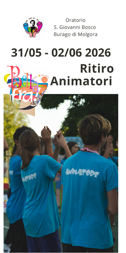 Ritiro Animatori 2026